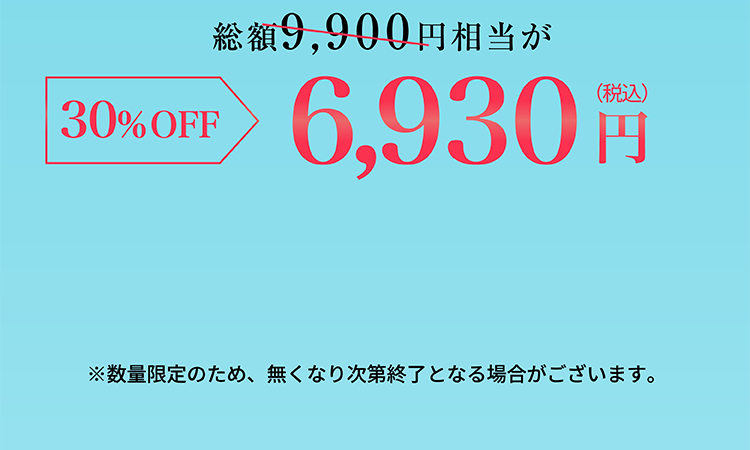 層が鵜9900相当が6930円